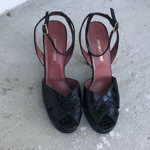 Sergio Rossi vintage platforms